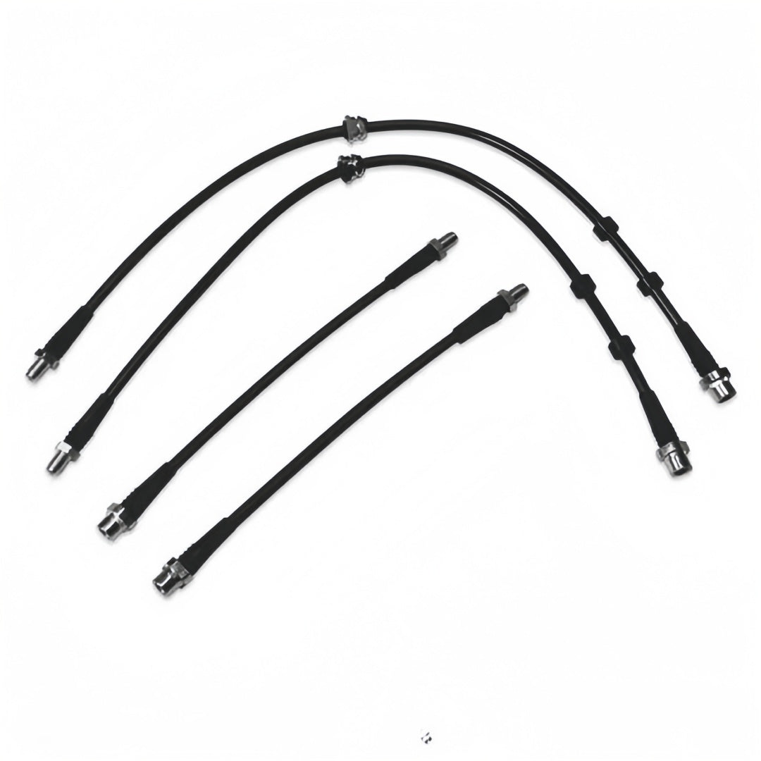 Yahua Performance - Stainless Steel Braided Brake Line Kit, F8X BMW M2, M2 Competition, M3, M4