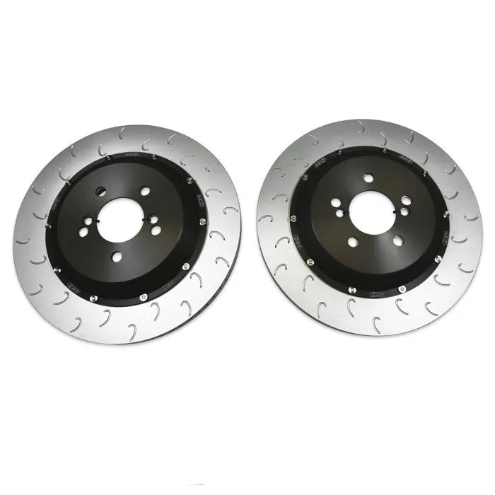 2-Piece Floating Rear Brake Rotor Upgrade Kit for F8X BMW M2 Competition/CS, M3/M4 C/CS, & M4 GTS (2NH/2NK Caliper)