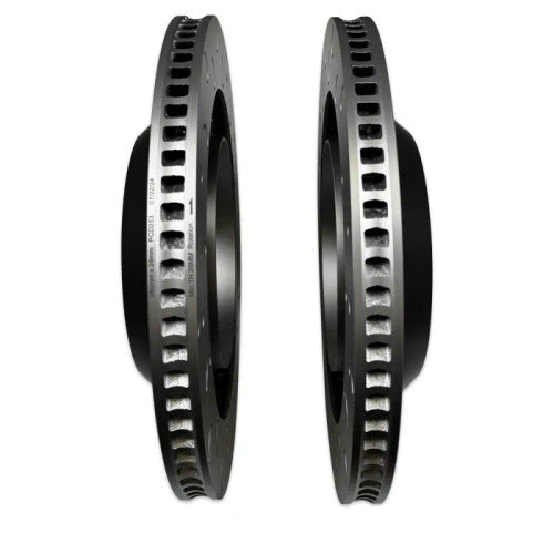 2-Piece Floating Rear Brake Rotor Upgrade Kit for F8X BMW M2 Competition/CS, M3/M4 C/CS, & M4 GTS (2NH/2NK Caliper)