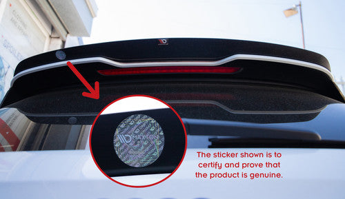 Yahua Gloss Black Spoiler Cap BMW 4 F32 M-Style (2013-2016)