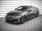 Yahua Gloss Black Front Splitter V.3 BMW 4 M-Pack G22 (2020-)