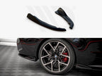Yahua Gloss Black Rear Side Splitters V.2 BMW 4 M-Pack G22 (2020-)
