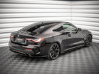 Yahua Gloss Black Rear Side Splitters V.2 BMW 4 M-Pack G22 (2020-)