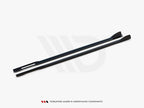 Yahua Gloss Black Side Skirts Diffusers V.2 BMW 4 M-Pack G22 (2020-)