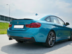 Yahua Gloss Black Spoiler Extension BMW 4 F36 Gran CoupÃ£Â‰ (2013-2017)
