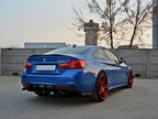 Yahua Gloss Black Spoiler Extension Cap BMW 4 F32 (2013-2016)