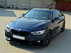 Yahua Gloss Black Front Splitter V.1 BMW 4 F32 M-Sport (2013-2016)