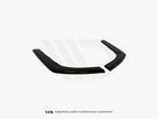 Yahua Gloss Black Rear Side Splitters BMW 4 F32 M-Sport (2013-2016)