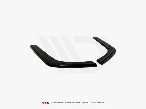 Yahua Gloss Black Rear Side Splitters BMW 4 F32 M-Sport (2013-2016)