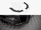 Yahua Black Street Pro Rear Side Splitters BMW M4 G82 (2021-)