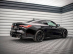 Yahua Black Street Pro Rear Side Splitters BMW M4 G82 (2021-)