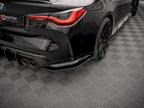 Yahua Black Street Pro Rear Side Splitters BMW M4 G82 (2021-)