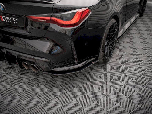 Yahua Black Street Pro Rear Side Splitters BMW M4 G82 (2021-)