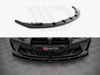 Yahua Gloss Black Front Splitter V.1 BMW M4 G82 / M3 G80 (2021-)