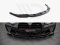 Yahua Gloss Black Front Splitter V.2 BMW M4 G82 / M3 G80 (2021-)