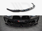 Yahua Gloss Black Front Splitter V.2 BMW M4 G82 / M3 G80 (2021-)