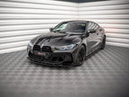 Yahua Gloss Black Front Splitter V.2 BMW M4 G82 / M3 G80 (2021-)