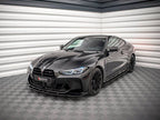 Yahua Gloss Black Front Splitter V.3 BMW M4 G82 / M3 G80 (2021-)