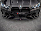 Yahua Gloss Black Front Splitter V.3 BMW M4 G82 / M3 G80 (2021-)