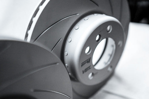 Front 370mm Grooved 2 Piece Performance M/VBT Brake Discs - BMW F3x 3/4 Series with Msport brakes