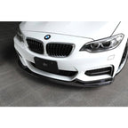 Carbon Fibre Front Splitter for BMW 2 Series (2014-2020, F22 F23)