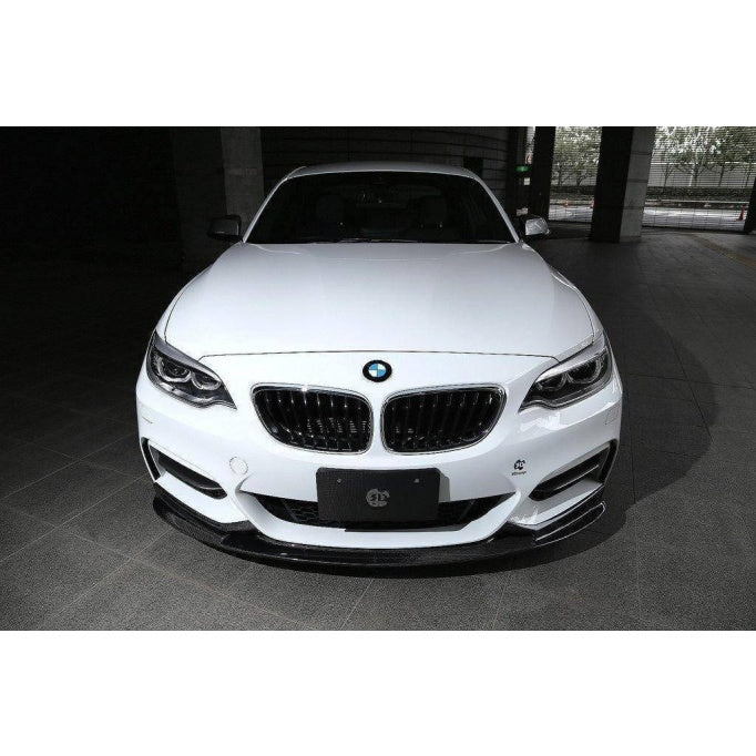 Carbon Fibre Front Splitter for BMW 2 Series (2014-2020, F22 F23)