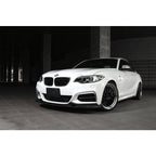 Carbon Fibre Front Splitter for BMW 2 Series (2014-2020, F22 F23)