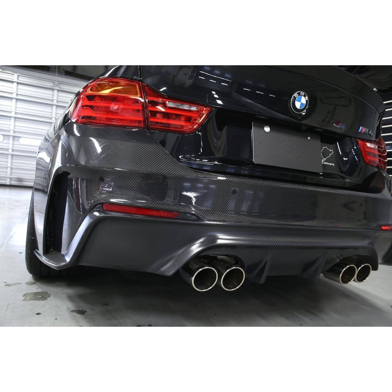 Carbon Fibre Rear Bumper for BMW M4 (2015-2020, F82 F83)