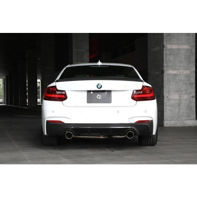 Carbon Fibre Rear Diffuser for BMW 2 Series (2014-2020, F22 F23)