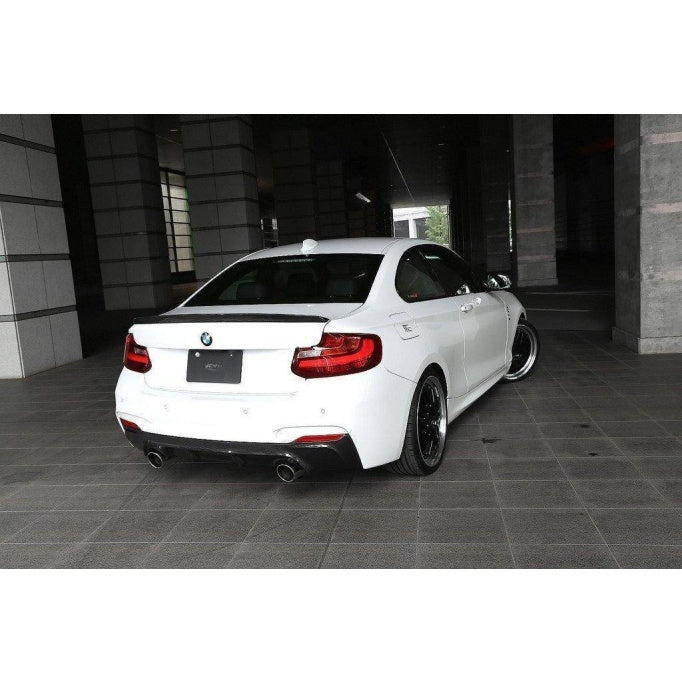 Carbon Fibre Rear Diffuser for BMW 2 Series (2014-2020, F22 F23)