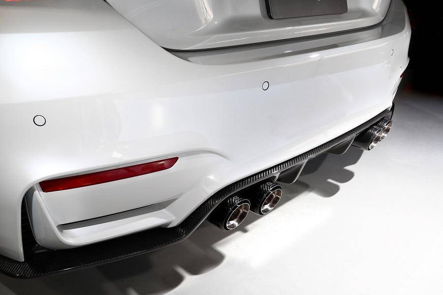 Carbon Fibre Exhaust Tips for BMW M2, M3 & M4 (2014-2021, F87 F80 F82)