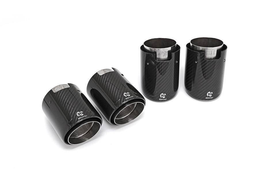 Carbon Fibre Exhaust Tips for BMW M2, M3 & M4 (2014-2021, F87 F80 F82)