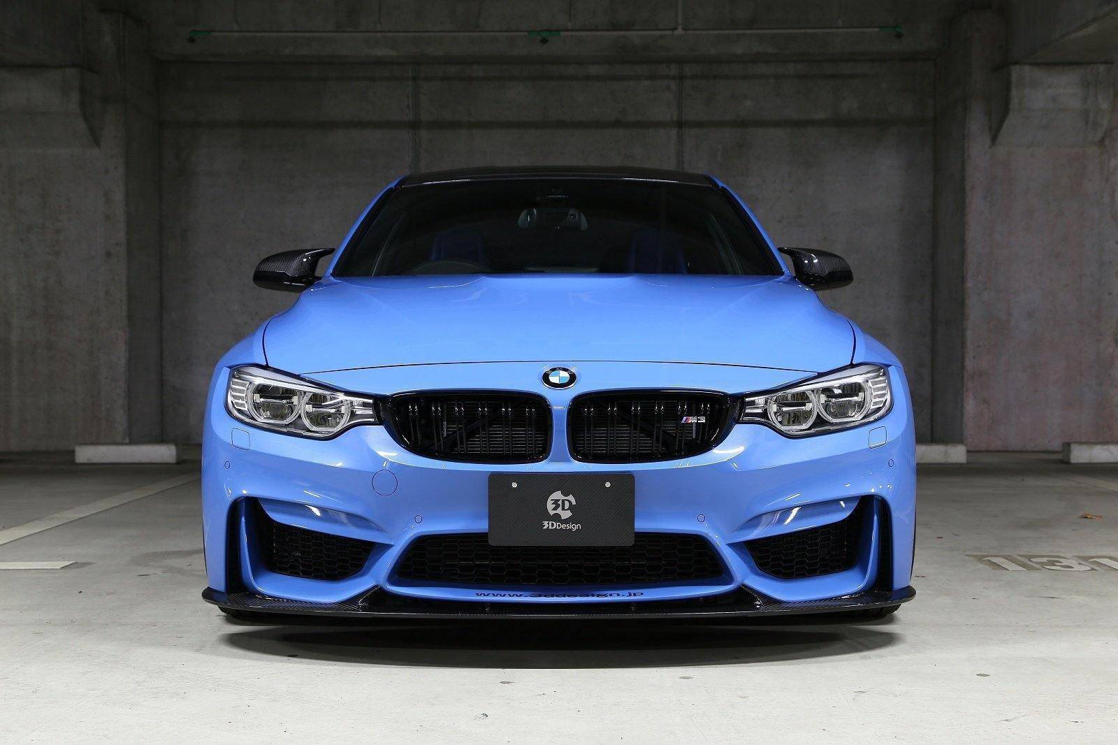 Carbon Fibre Front Splitter for BMW M3 & M4 (2014-2020, F80 F82)