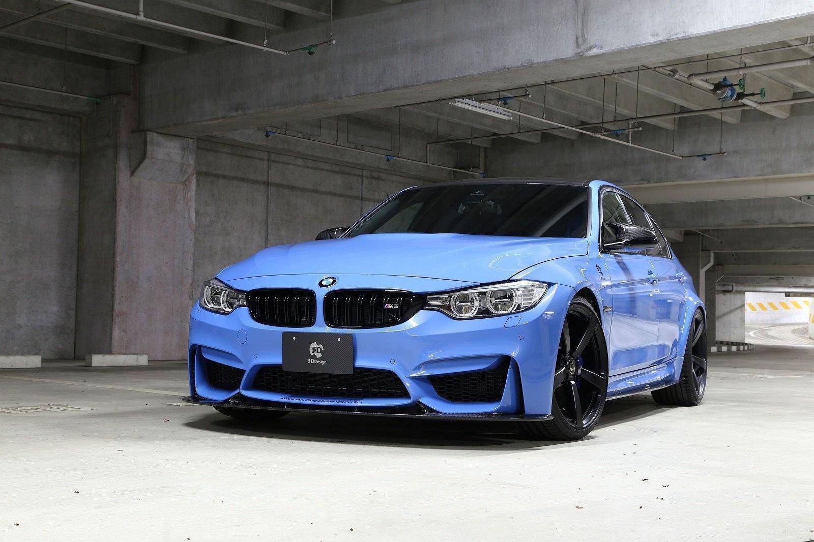 Carbon Fibre Front Splitter for BMW M3 & M4 (2014-2020, F80 F82)