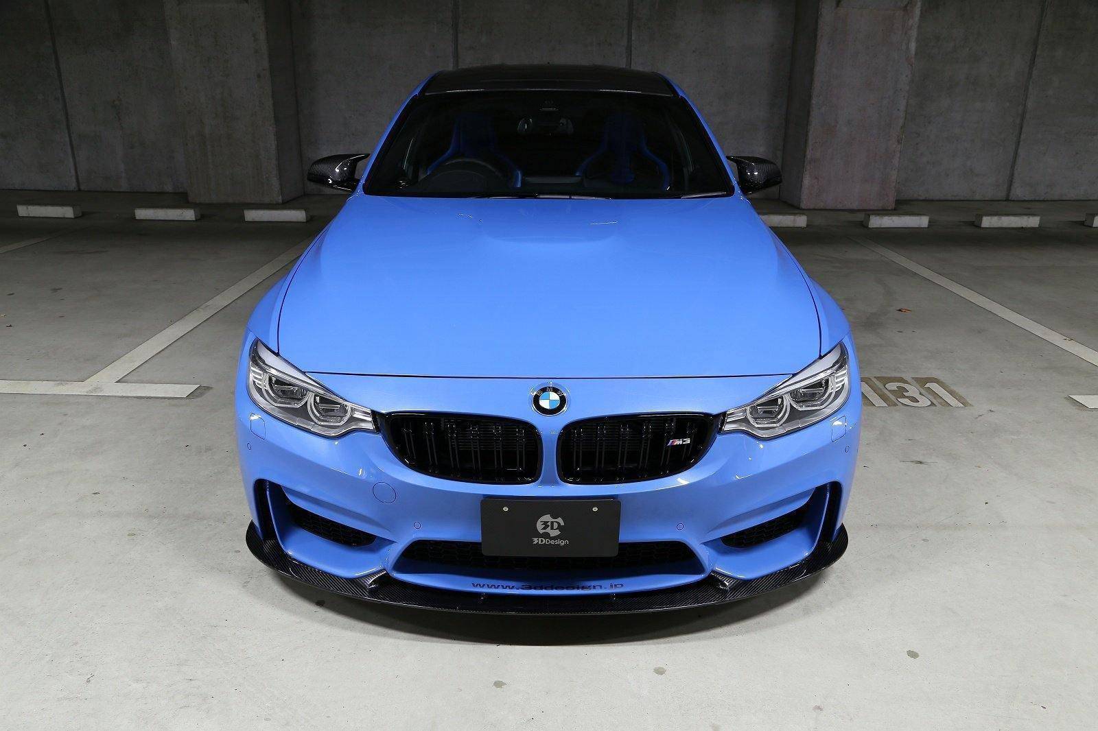 Carbon Fibre Front Splitter for BMW M3 & M4 (2014-2020, F80 F82)