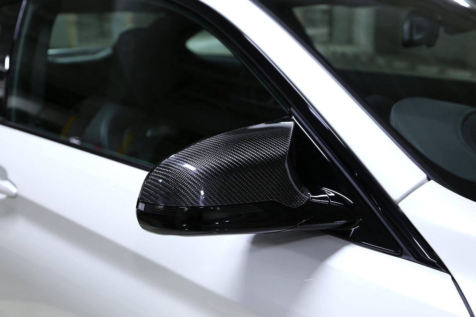 Carbon Fibre Mirror Covers for BMW M3 & M4 (2014-2020, F80 F82)