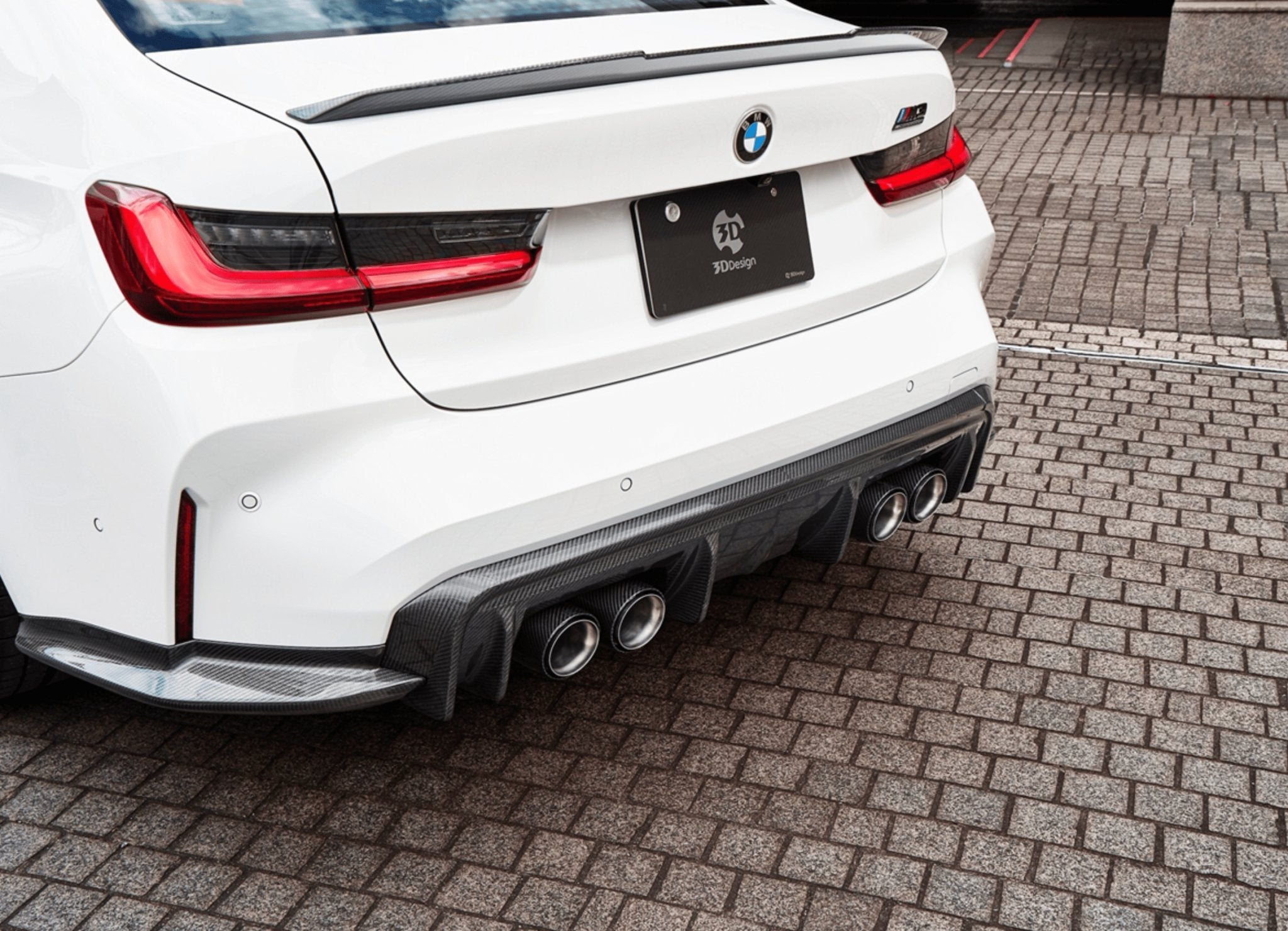 Carbon Fibre Rear Diffuser for BMW M3 G80 G81 & M4 G82 G83 (2020+)