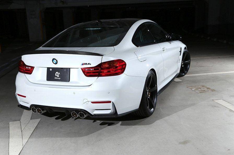 Carbon Fibre Rear Diffuser (Type 1) for BMW M3 & M4 (2014-2020, F80 F82 F83)