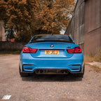 Carbon Fibre Rear Diffuser (Type 1) for BMW M3 & M4 (2014-2020, F80 F82 F83)