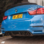 Carbon Fibre Rear Diffuser (Type 1) for BMW M3 & M4 (2014-2020, F80 F82 F83)