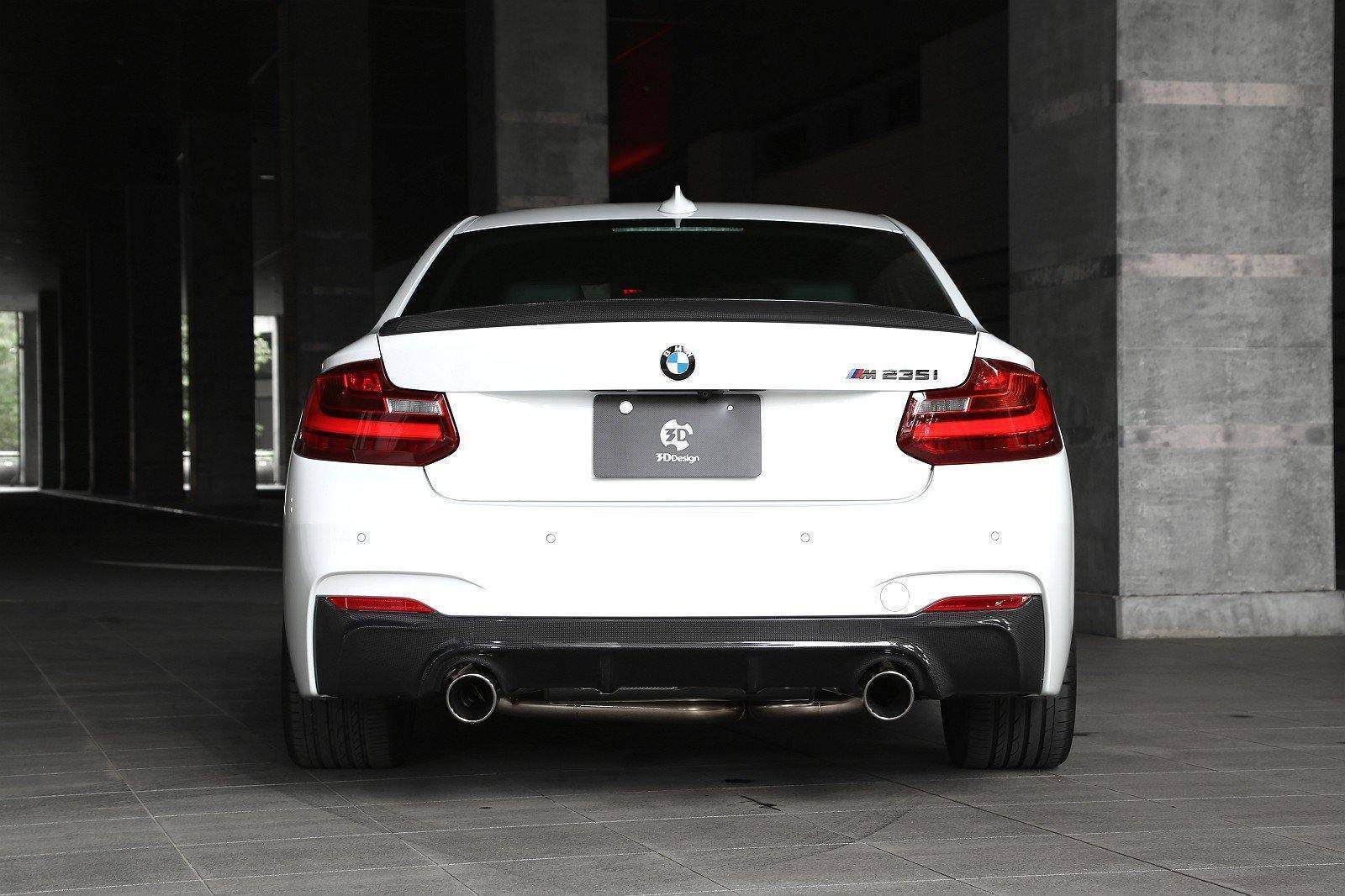 Carbon Fibre Rear Spoiler for BMW 2 Series & M2 (2014-2021, F22 F87)