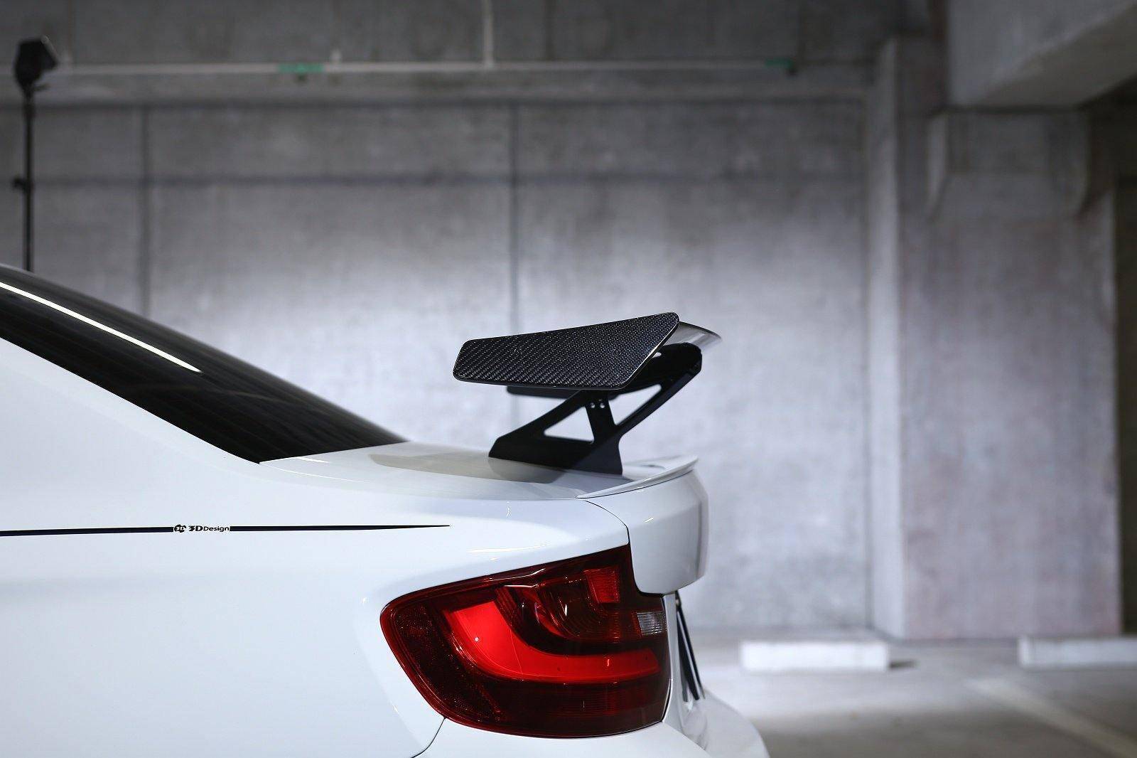 Carbon Fibre Rear Spoiler Wing for BMW 2 Series & M2 (2014-2021, F22 F87)