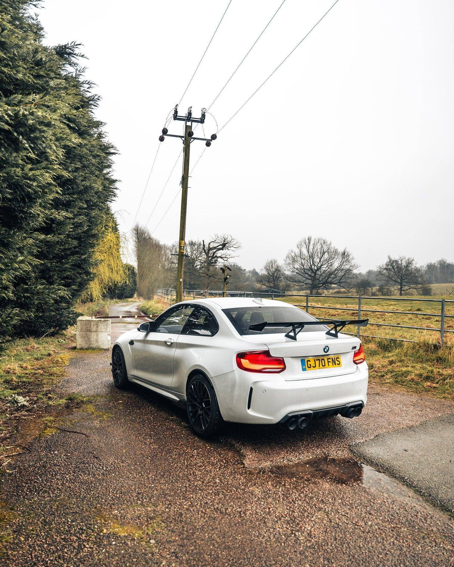 Carbon Fibre Rear Spoiler Wing for BMW 2 Series & M2 (2014-2021, F22 F87)