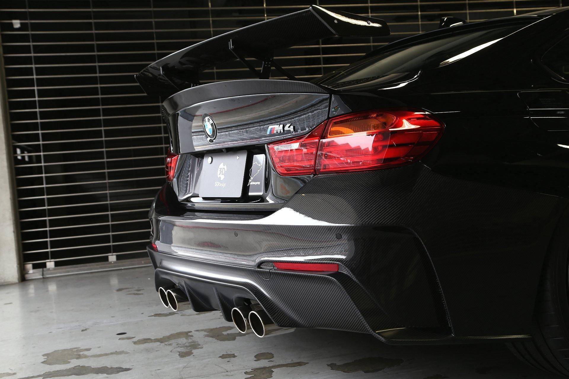 Carbon Fibre Rear Spoiler Wing for BMW M4 (2015-2020, F82)