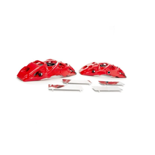 6 Piston Front Cup Kit -355mm (Red) - F2x/F3x