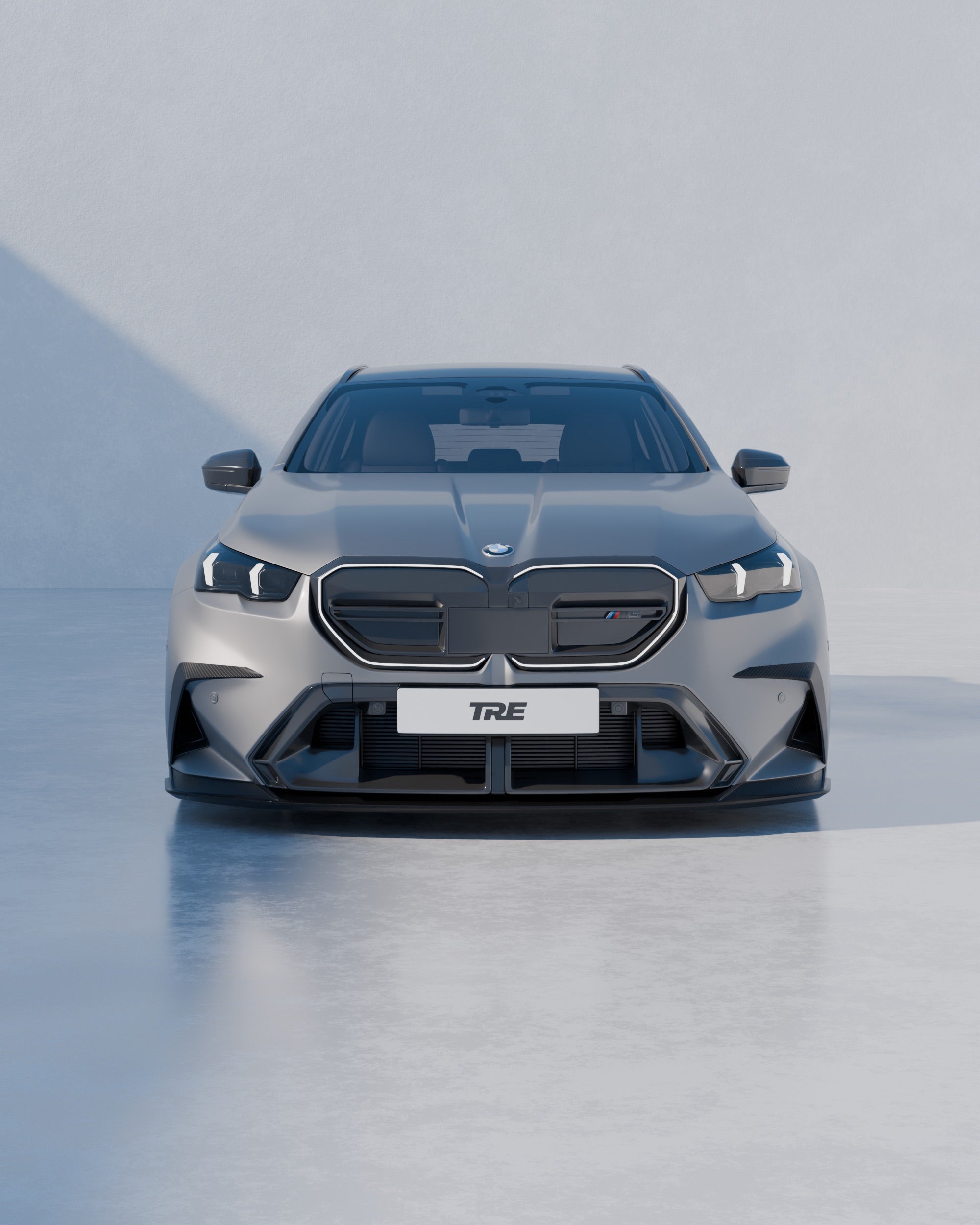 Yahua BMW M5 G90 G99 Pre-Preg Carbon Fibre PR-1 Front Duct Extension Trims