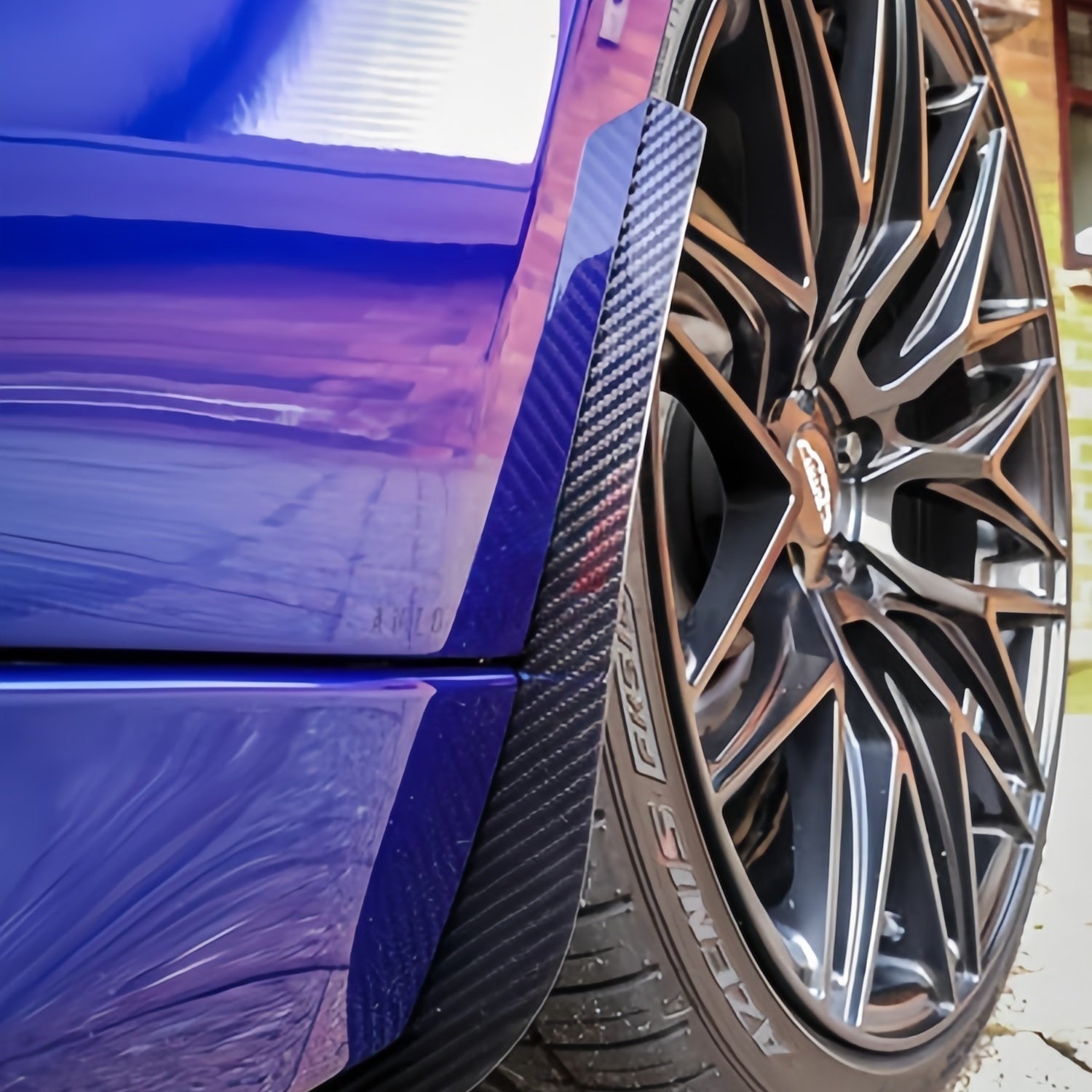 Carbon Arch Guards/Mud Flaps Front - F80 M3/M4