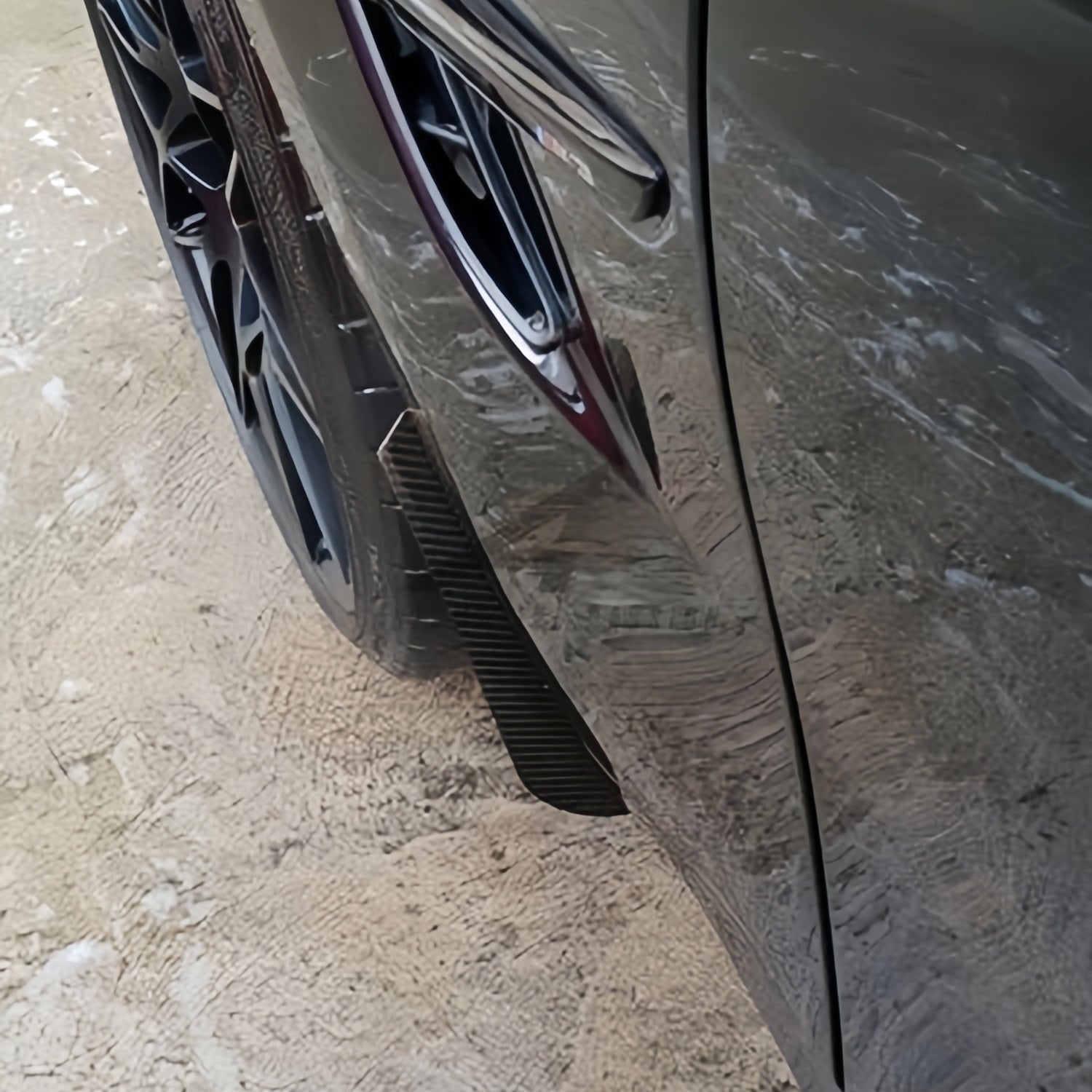 Carbon Arch Guards/Mud Flaps Front - F80 M3/M4