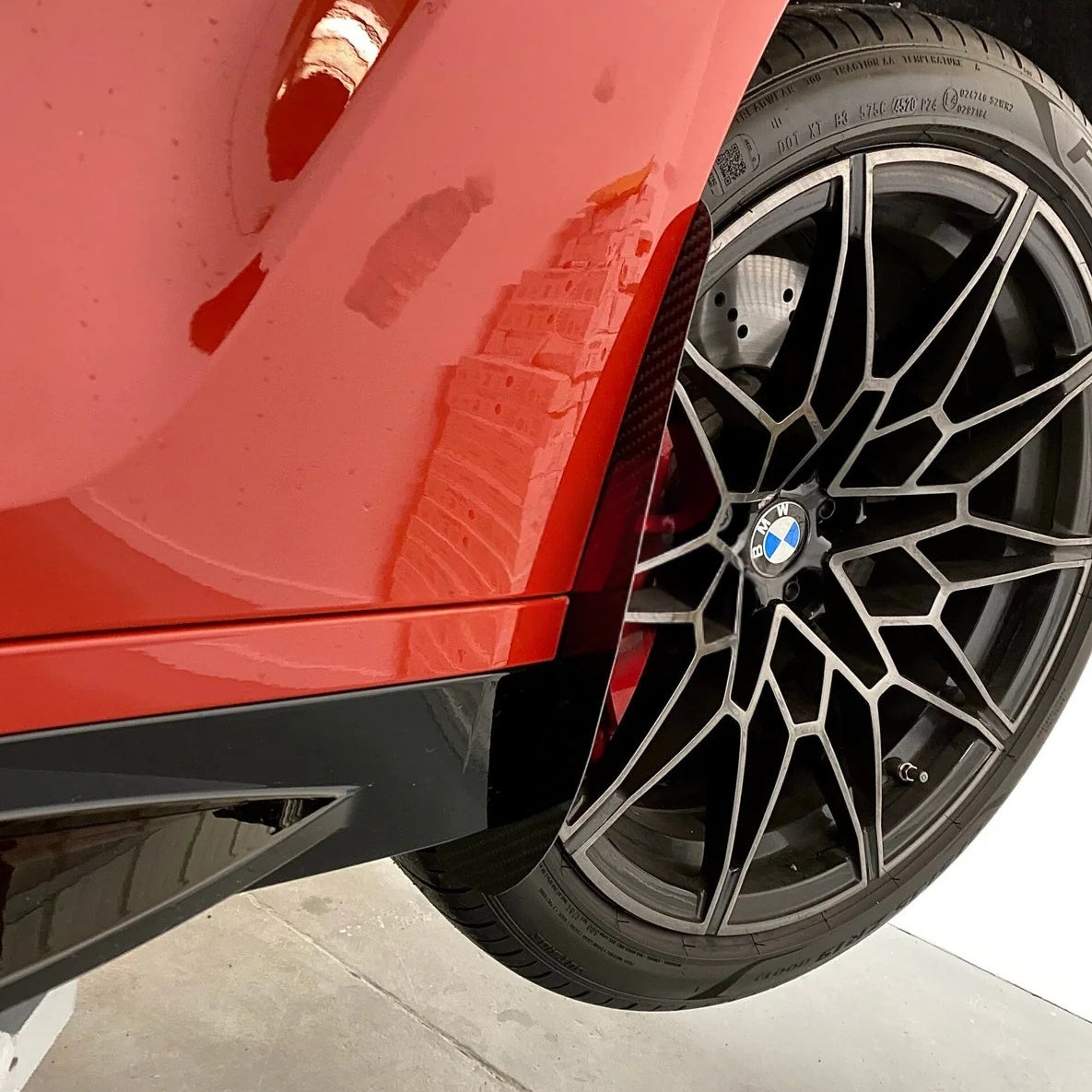 Carbon Fibre Arch Guards/Mud Flaps Front - G80 M3/M4