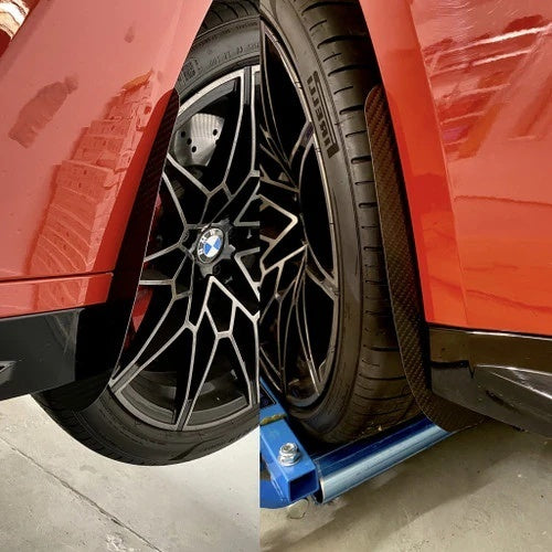 Carbon Fibre Arch Guards/Mud Flaps Front and Rear - G80 M4